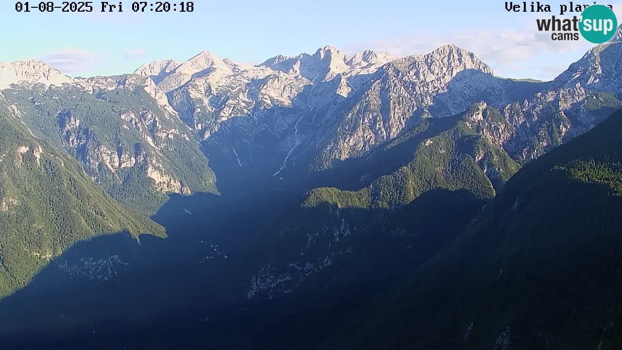 Valley Kamniške Bistrice | Webcam live Velika Planina