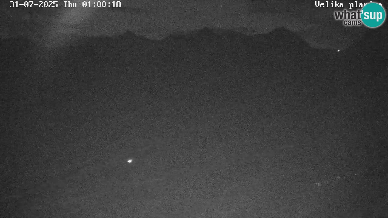 Valle Kamniška Bistrica | webcam Velika Planina