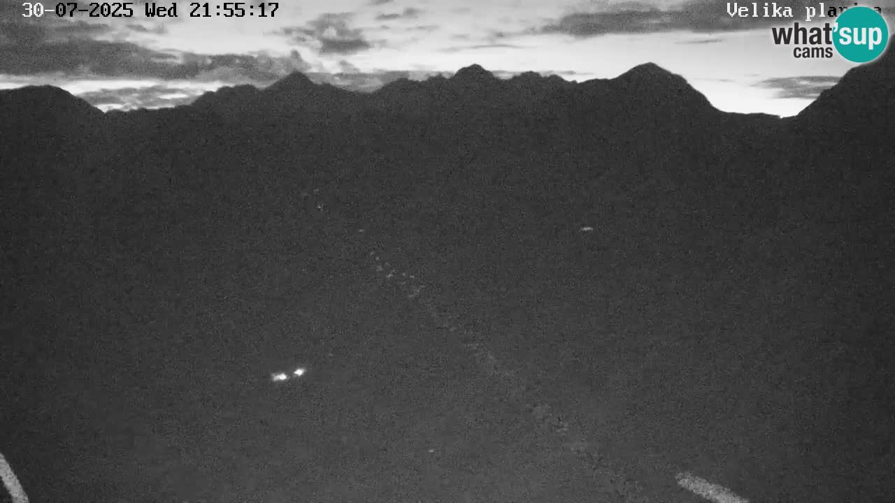 Vallée Kamniška Bistrica | webcam Velika Planina