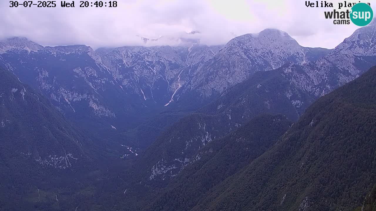 Kamniška-Bistrica Tals | Webcam Velika Planina