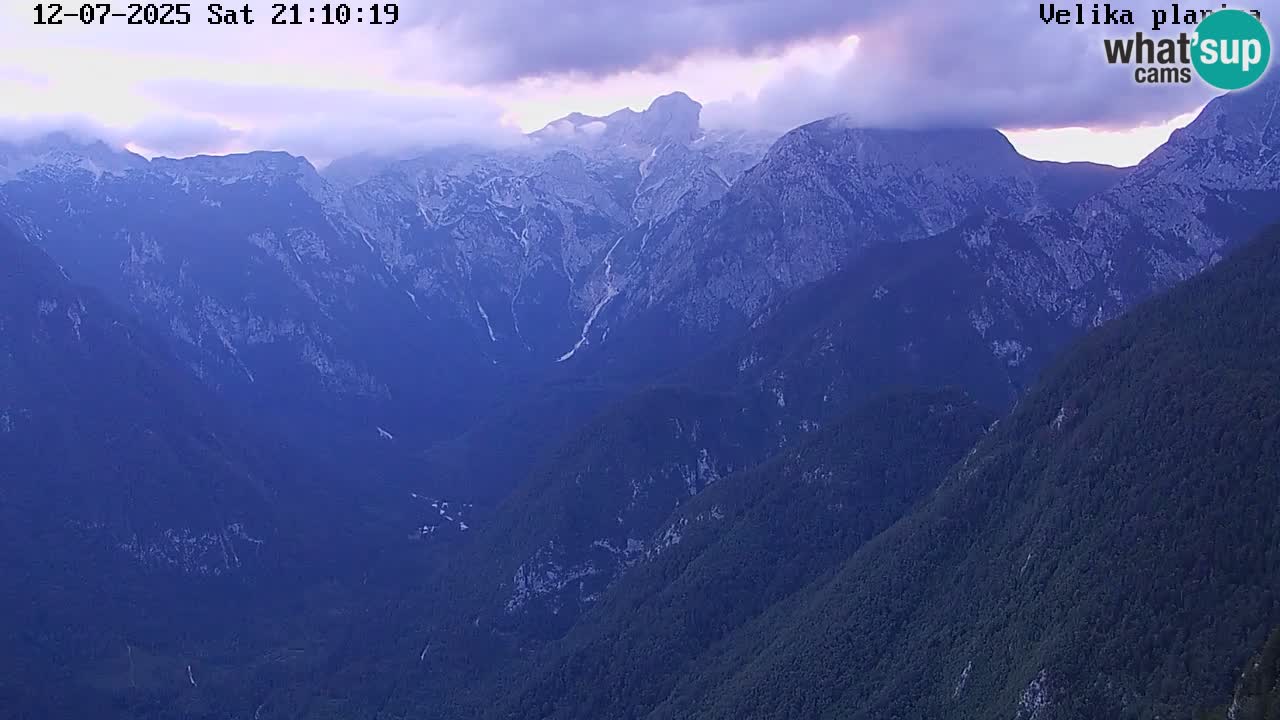 Valley Kamniške Bistrice | Webcam live Velika Planina