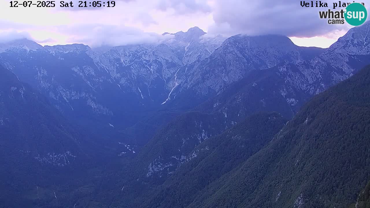 Valley Kamniške Bistrice | Webcam live Velika Planina