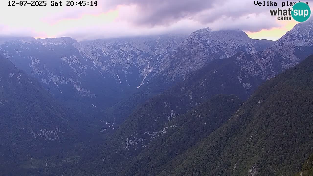 Kamniška-Bistrica Tals | Webcam Velika Planina