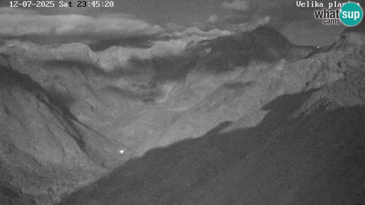 Valle Kamniška Bistrica | Webcam Velika Planina