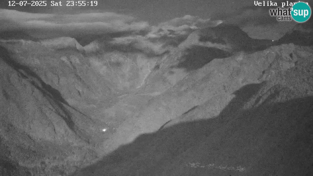 Valley Kamniške Bistrice | Webcam live Velika Planina