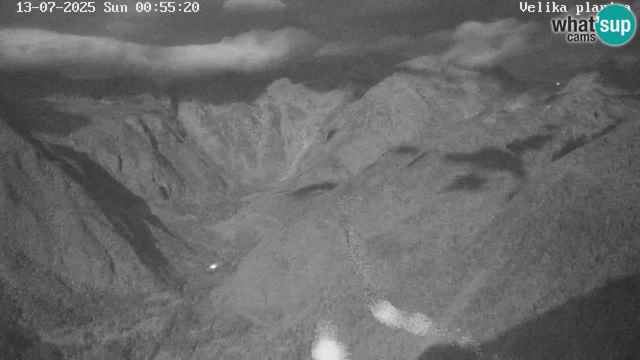 Valle Kamniška Bistrica | webcam Velika Planina