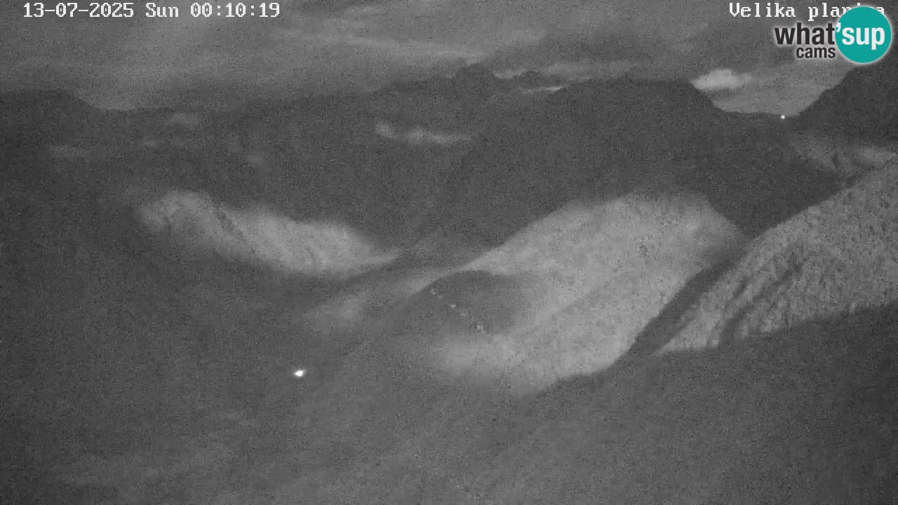 Valle Kamniška Bistrica | webcam Velika Planina