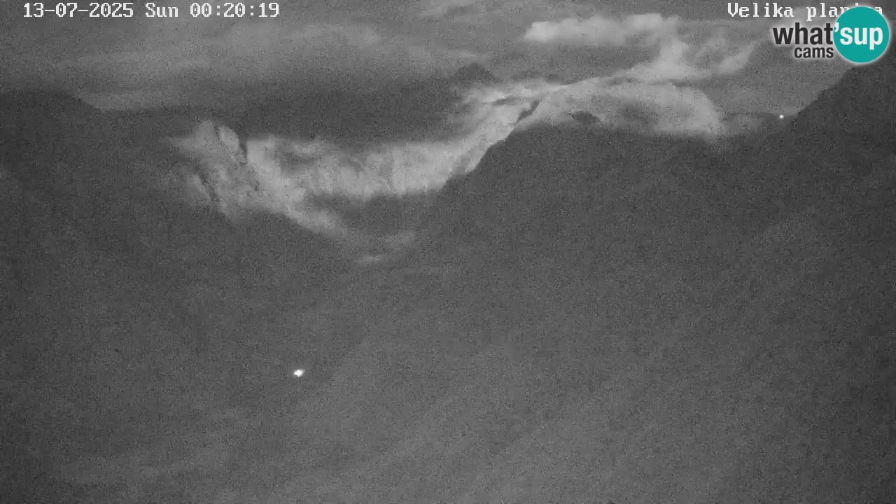 Vallée Kamniška Bistrica | webcam Velika Planina