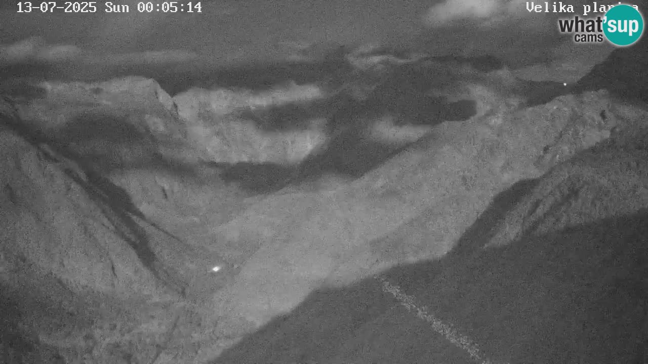 Vallée Kamniška Bistrica | webcam Velika Planina