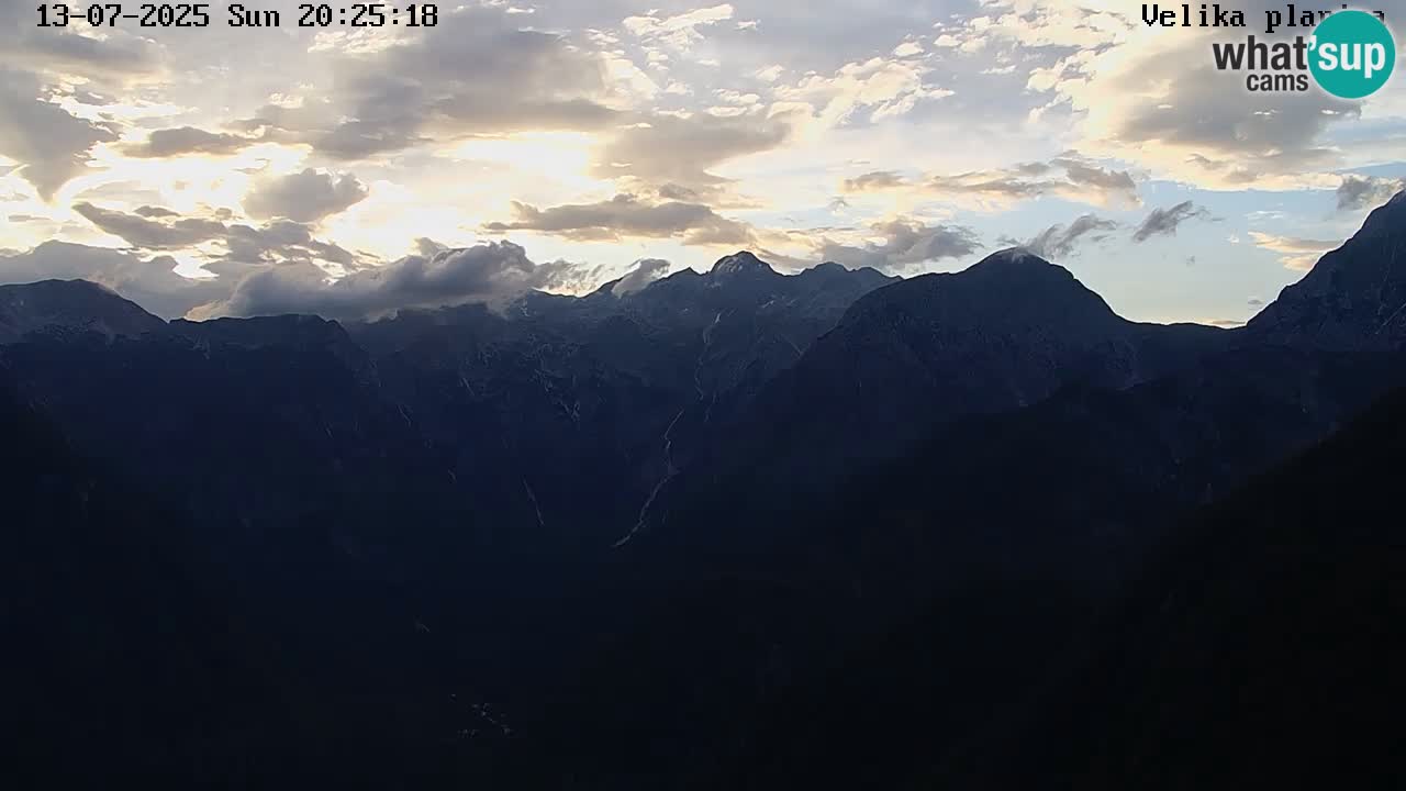 Valley Kamniške Bistrice | Webcam live Velika Planina