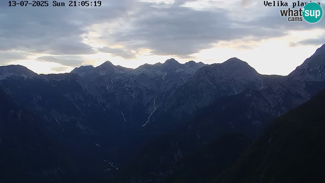 Valle Kamniška Bistrica | Webcam Velika Planina