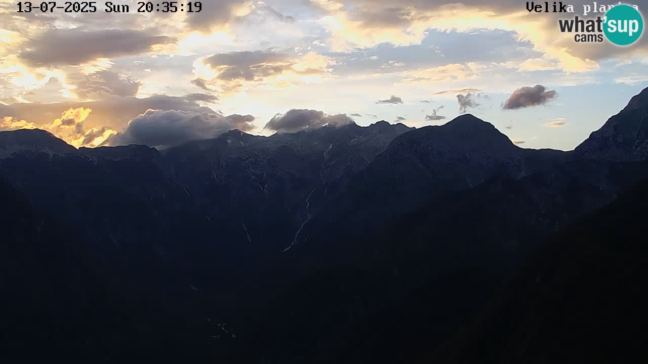 Vallée Kamniška Bistrica | webcam Velika Planina