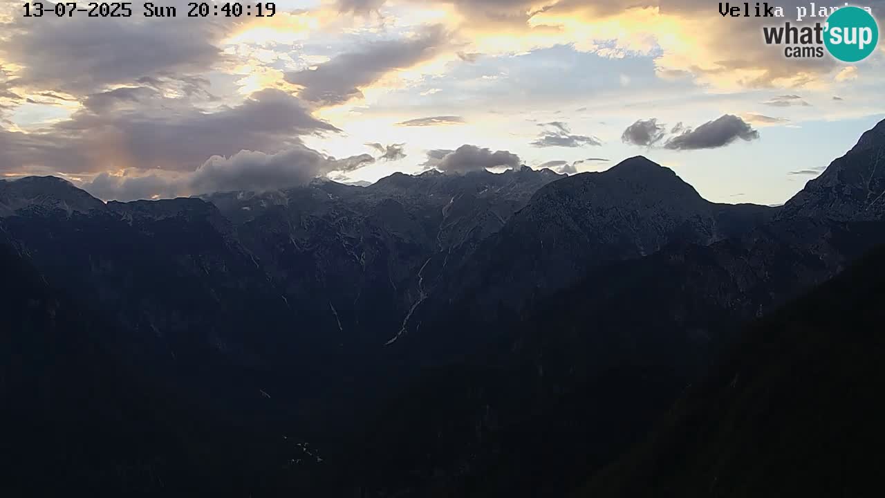 Dolina Kamniške Bistrice | Velika Planina web kamera