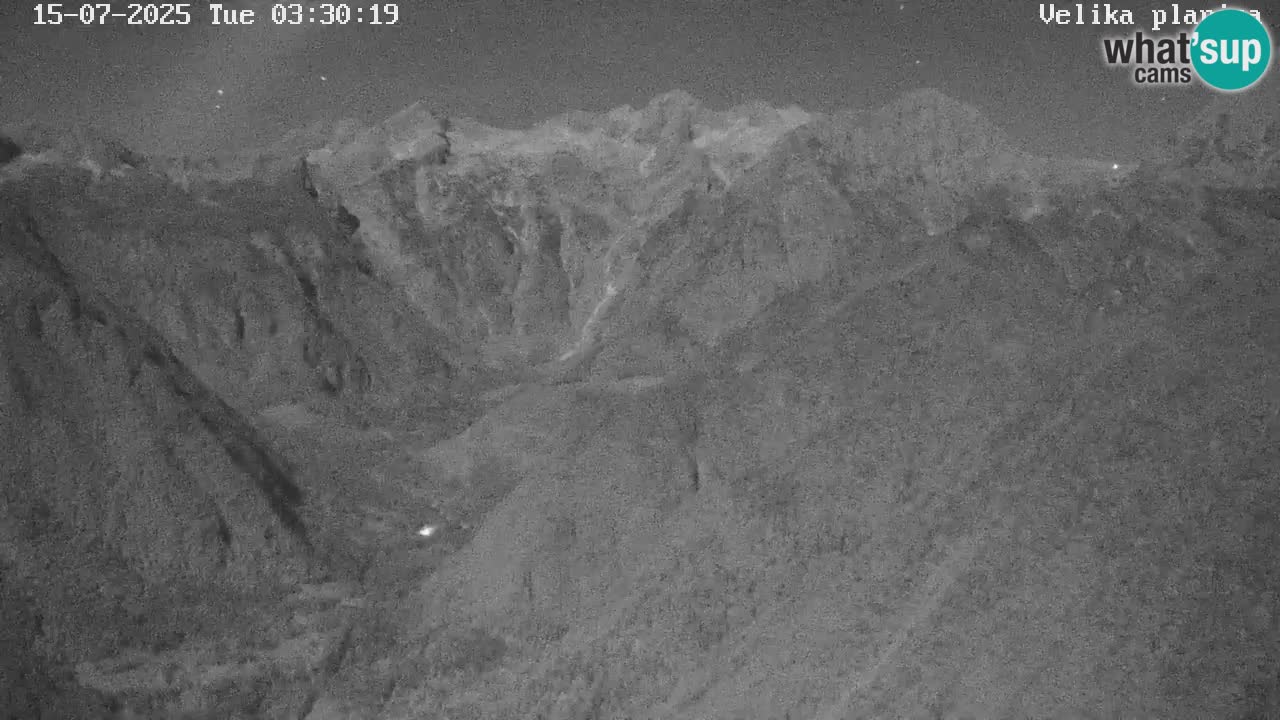 Valley Kamniške Bistrice | Webcam live Velika Planina