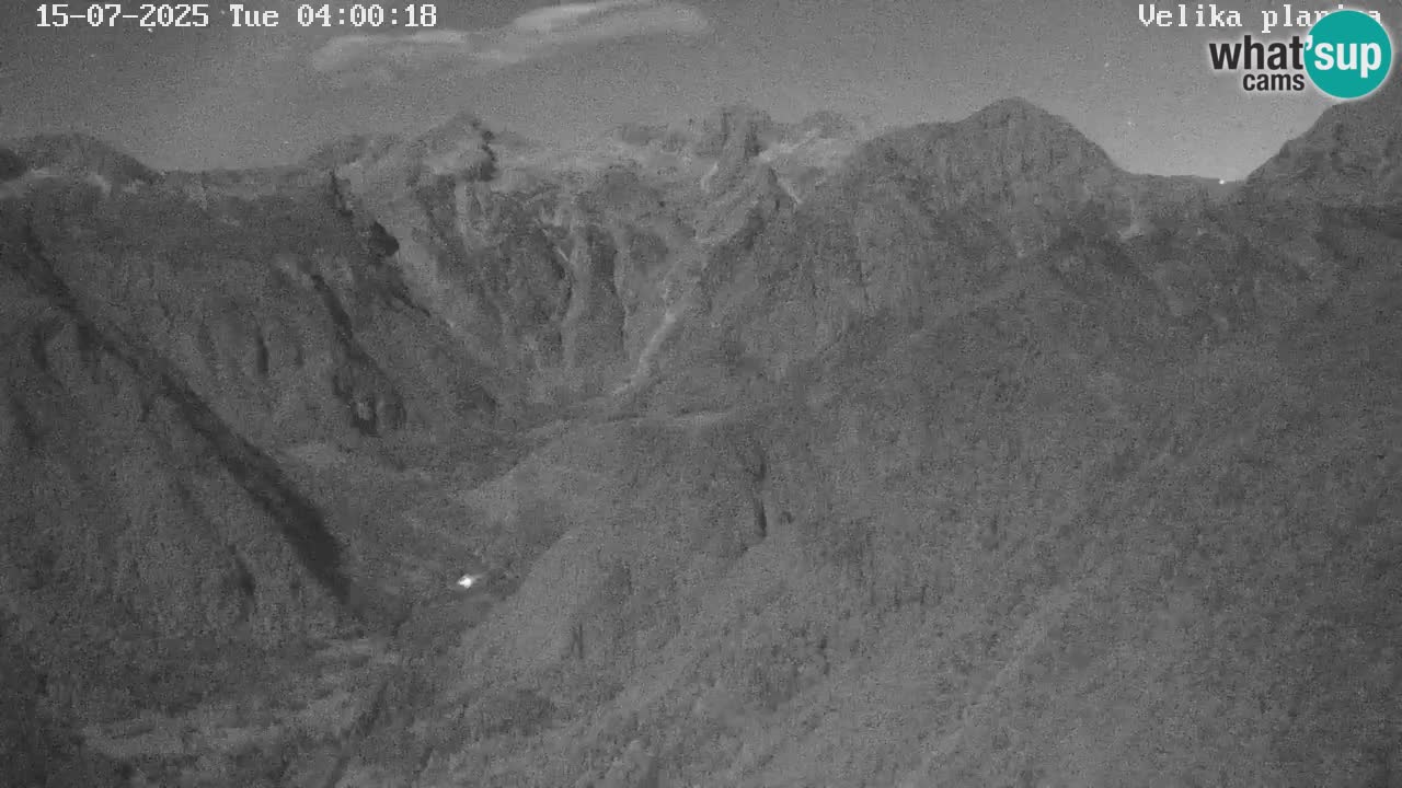 Dolina Kamniške Bistrice | Spletna kamera Velika Planina