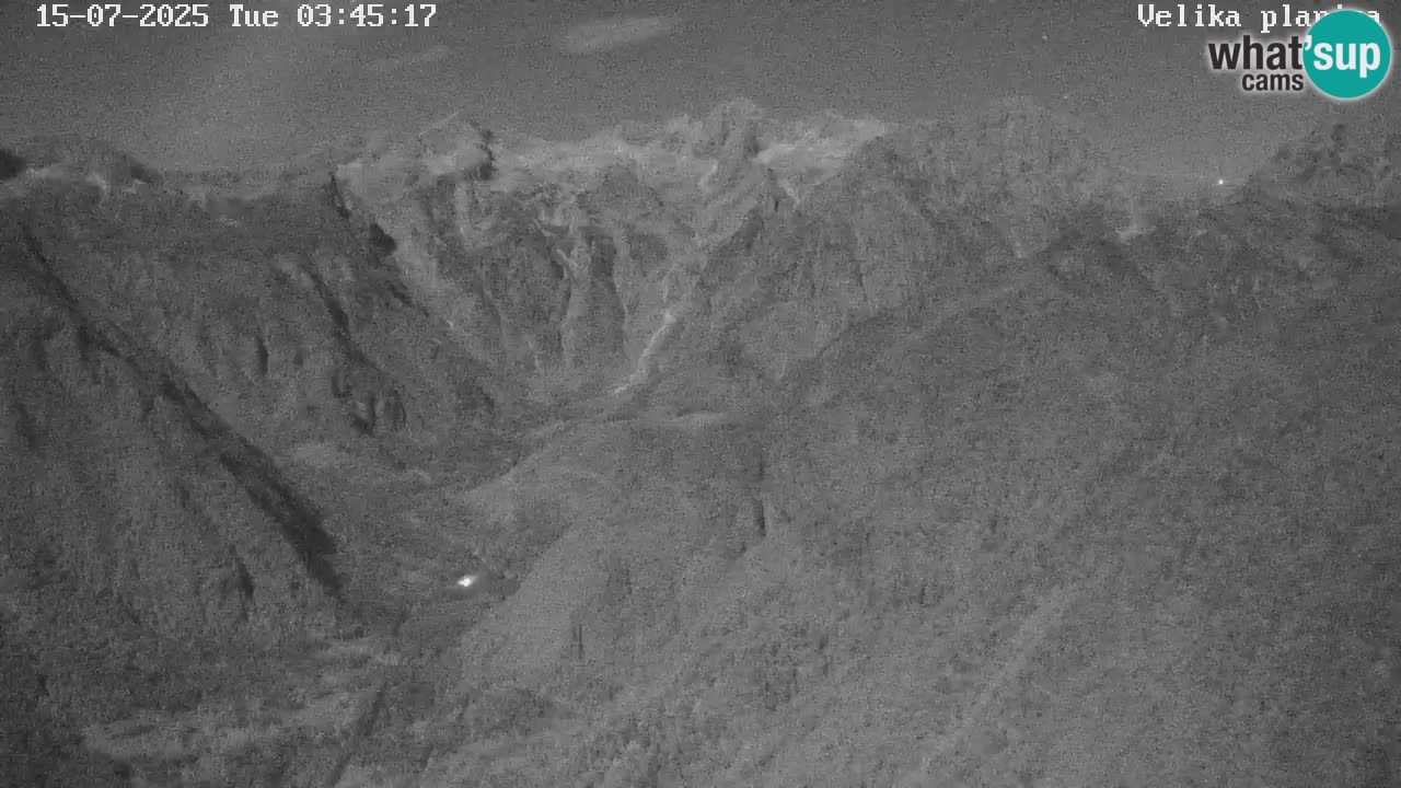 Valley Kamniške Bistrice | Webcam live Velika Planina