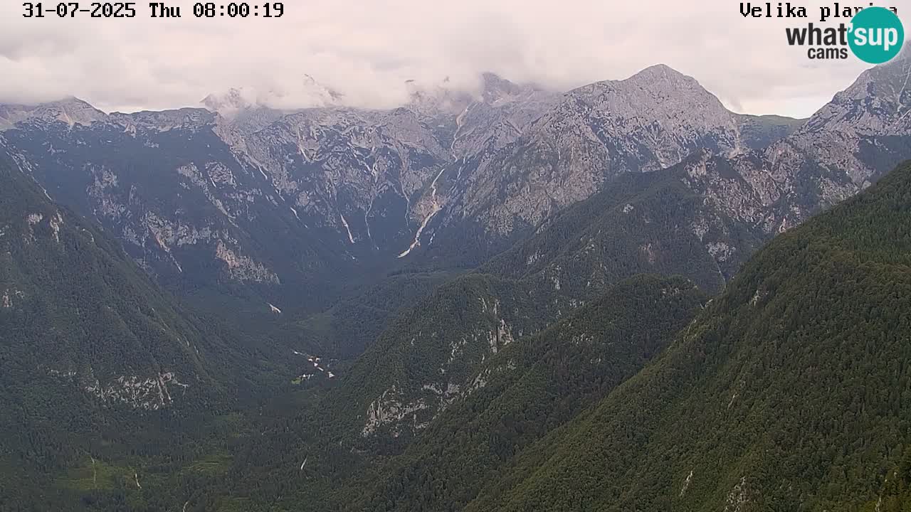 Kamniška-Bistrica Tals | Webcam Velika Planina