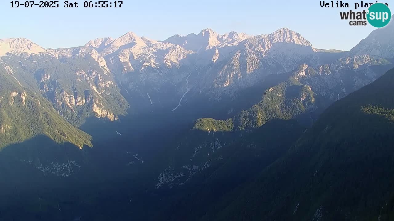 Kamniška-Bistrica Tals | Webcam Velika Planina