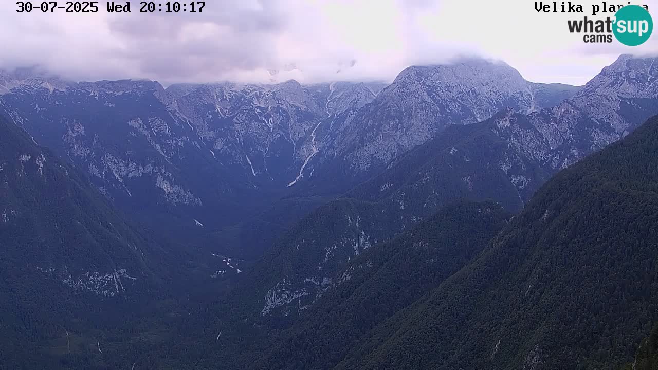 Kamniška-Bistrica Tals | Webcam Velika Planina