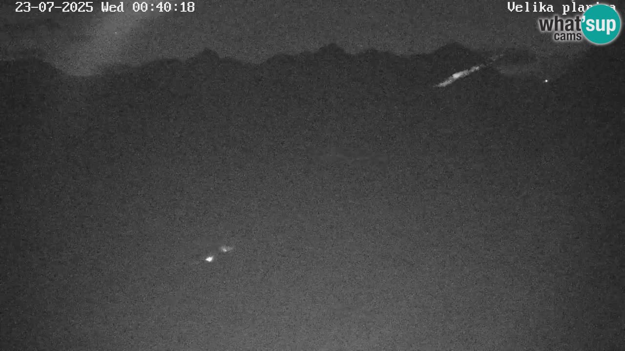 Valle Kamniška Bistrica | Webcam Velika Planina