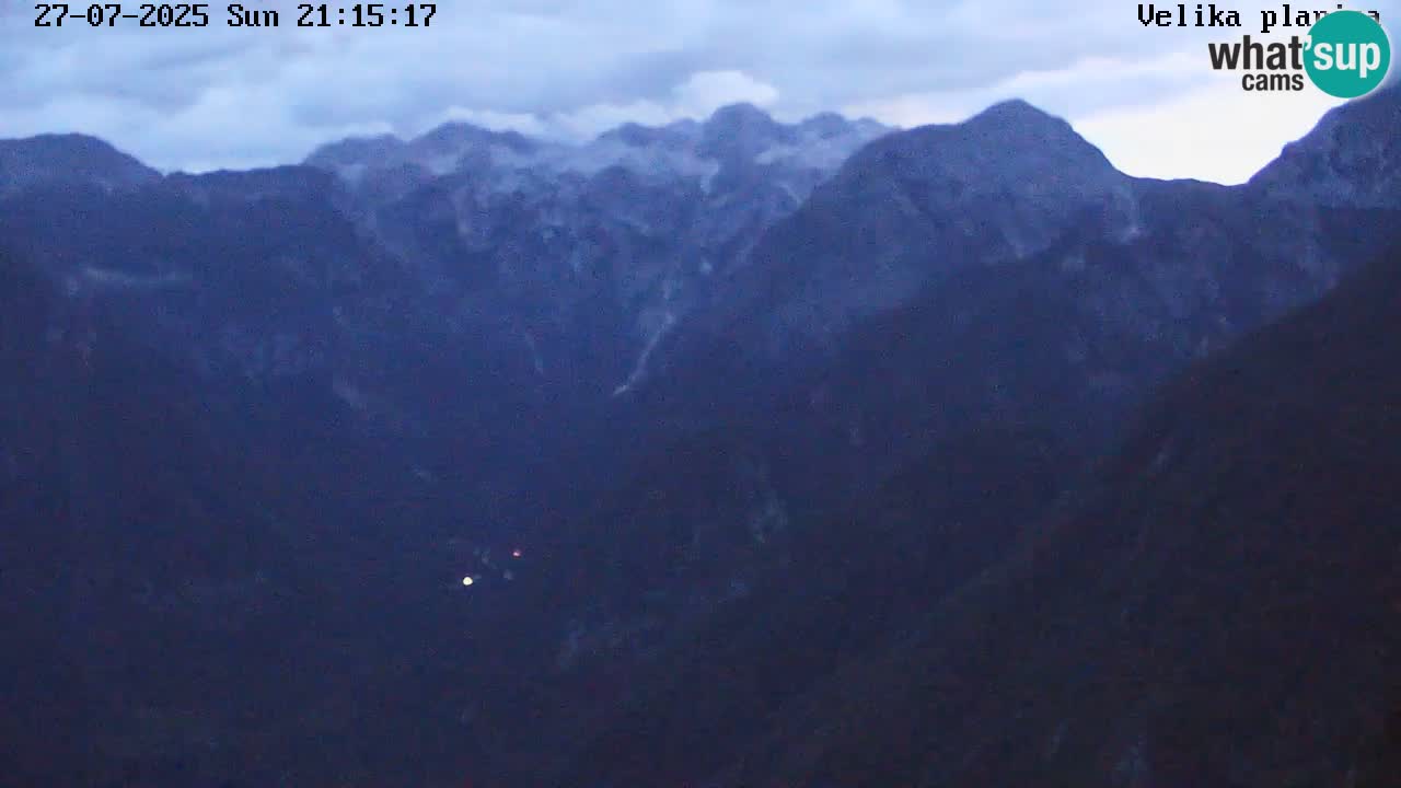 Valley Kamniške Bistrice | Webcam live Velika Planina