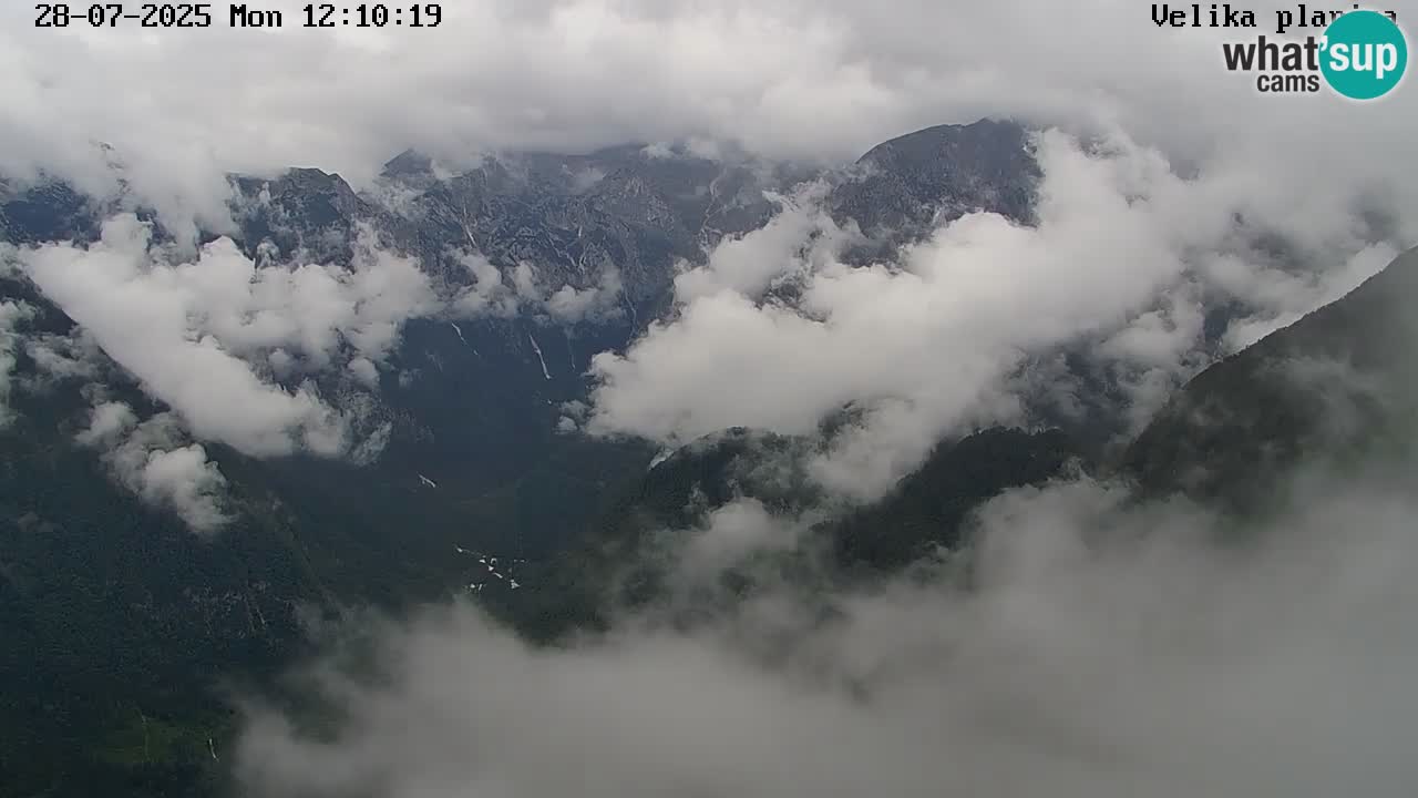 Valley Kamniške Bistrice | Webcam live Velika Planina