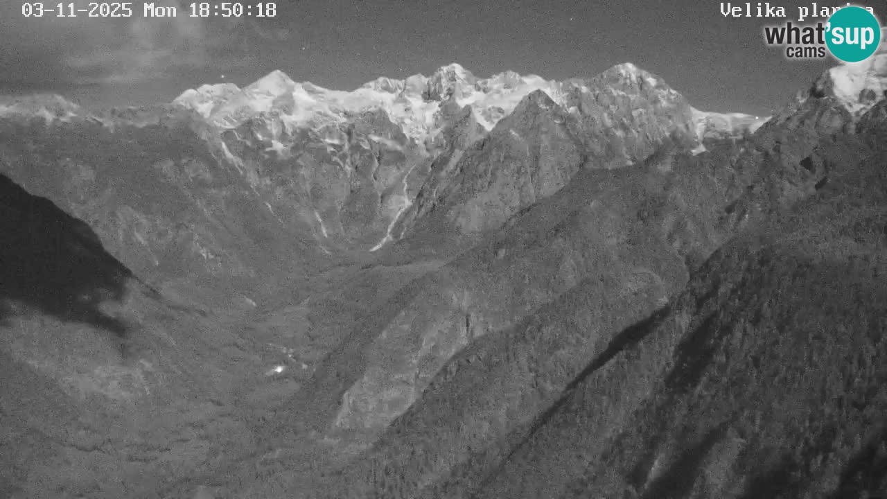 Kamniška-Bistrica Tals | Webcam Velika Planina