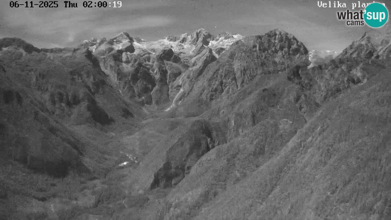 Kamniška-Bistrica Tals | Webcam Velika Planina