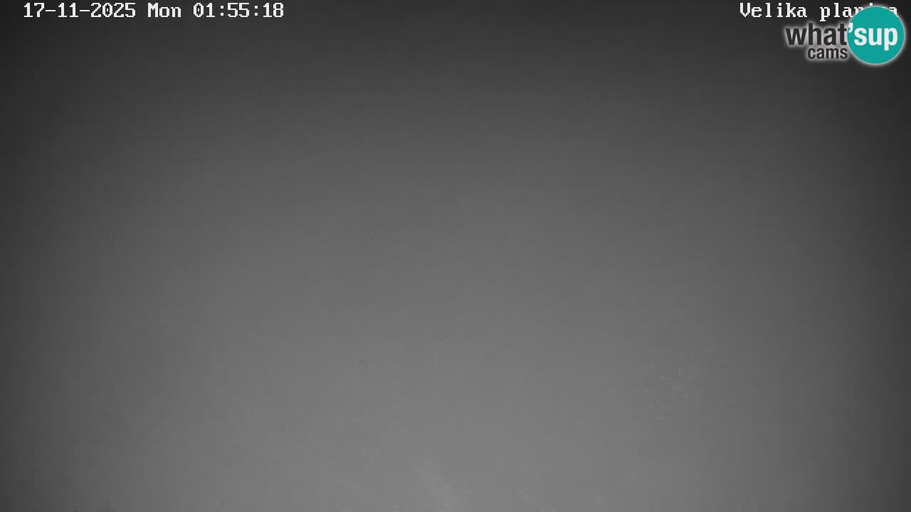 Valle Kamniška Bistrica | webcam Velika Planina