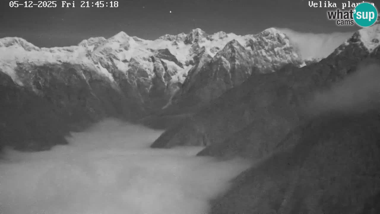 Dolina Kamniške Bistrice | Velika Planina web kamera