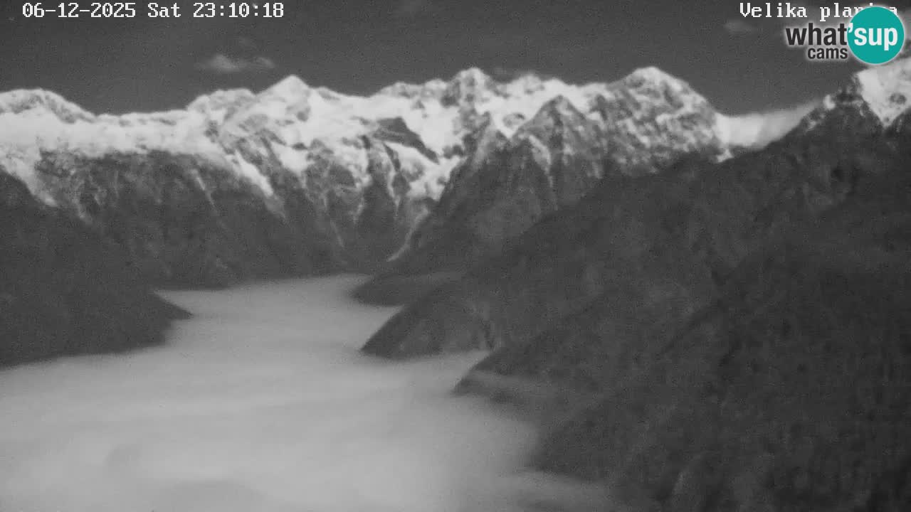 Valle Kamniška Bistrica | Webcam Velika Planina