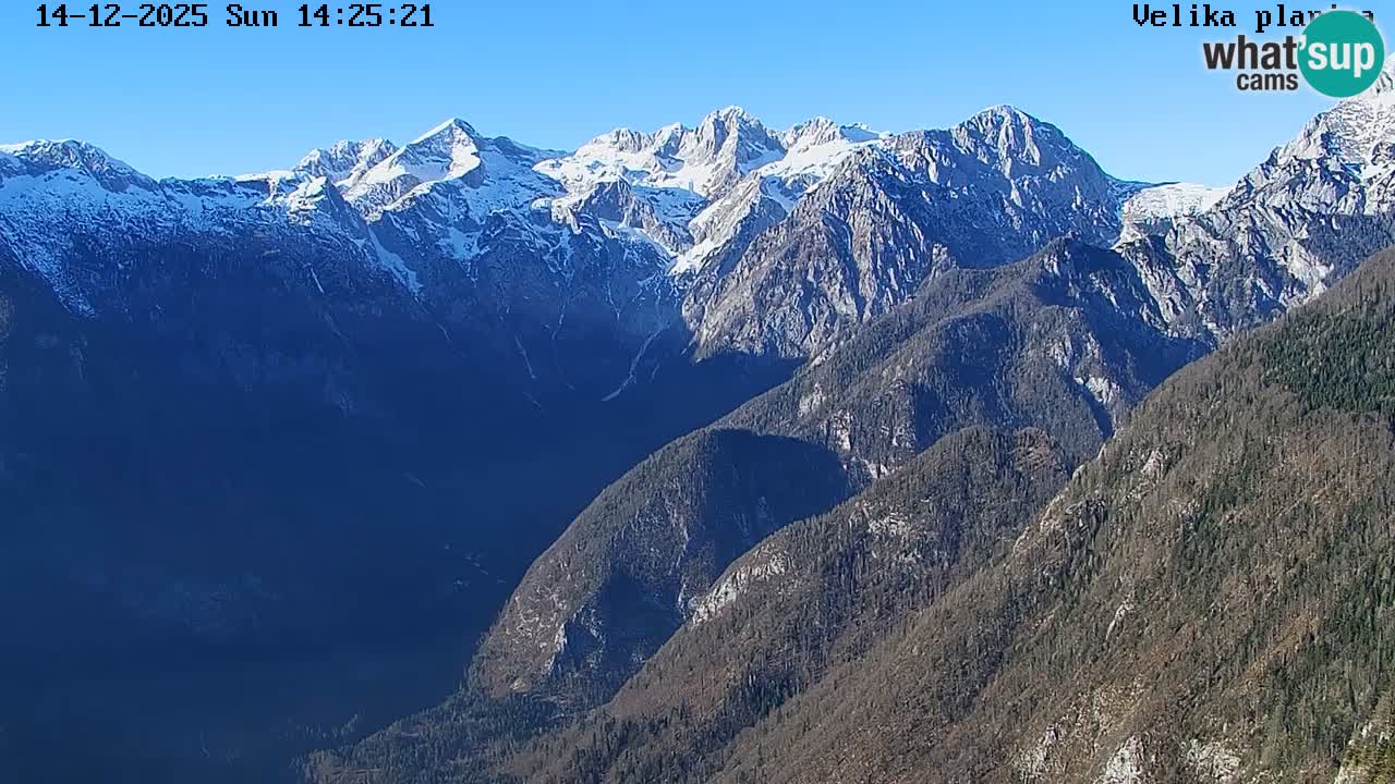 Valley Kamniške Bistrice | Webcam live Velika Planina