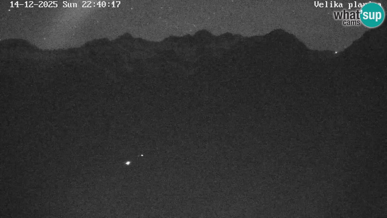 Valle Kamniška Bistrica | webcam Velika Planina