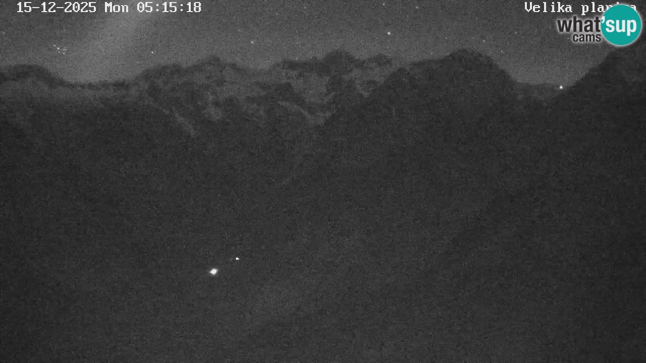 Valle Kamniška Bistrica | Webcam Velika Planina