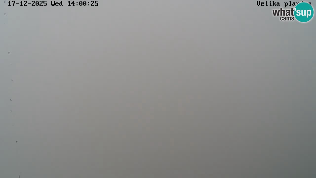 Vallée Kamniška Bistrica | webcam Velika Planina