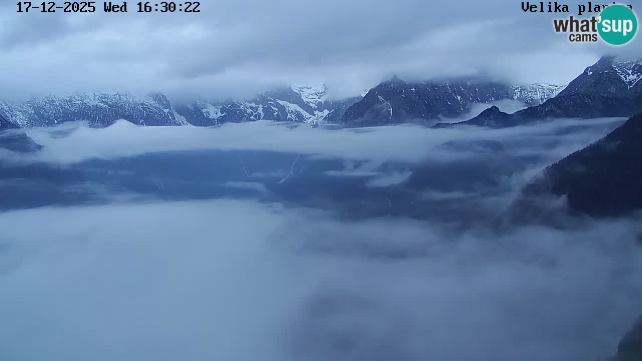Vallée Kamniška Bistrica | webcam Velika Planina