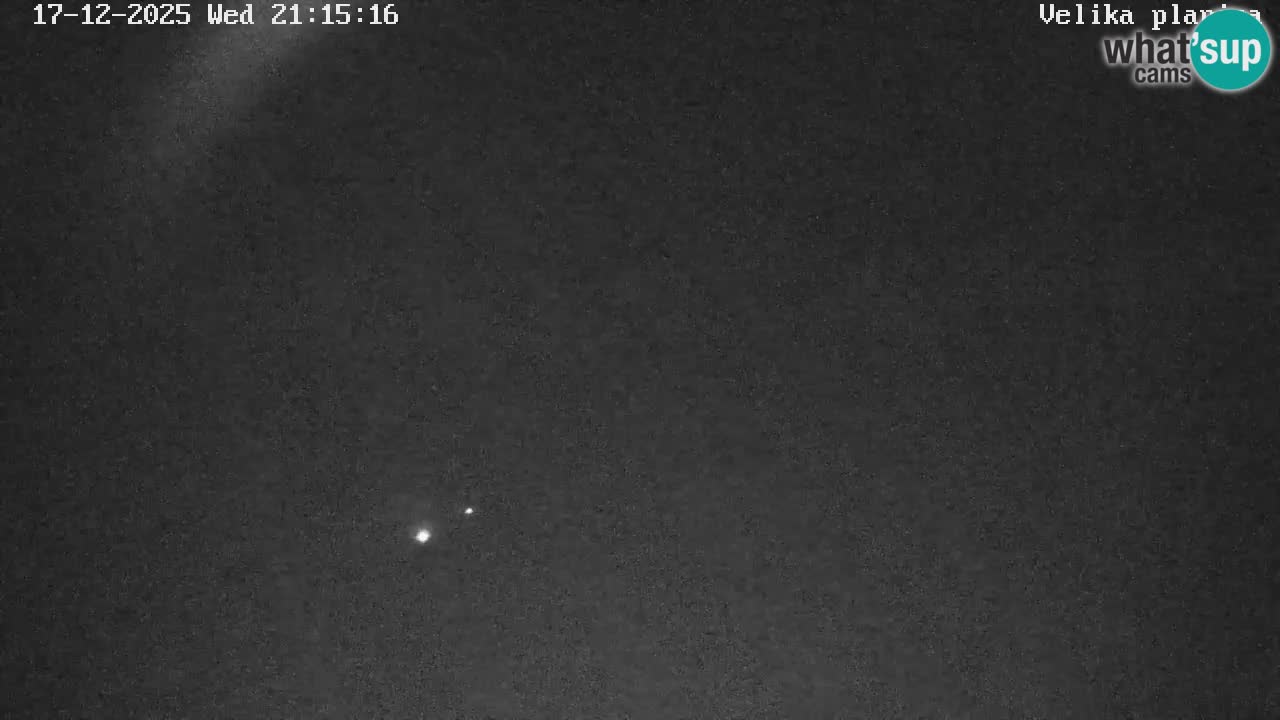 Valle Kamniška Bistrica | webcam Velika Planina