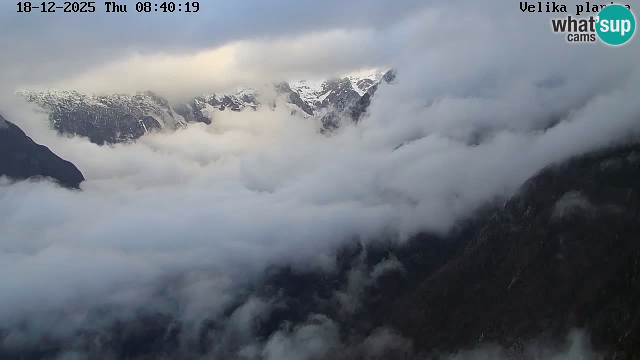 Vallée Kamniška Bistrica | webcam Velika Planina