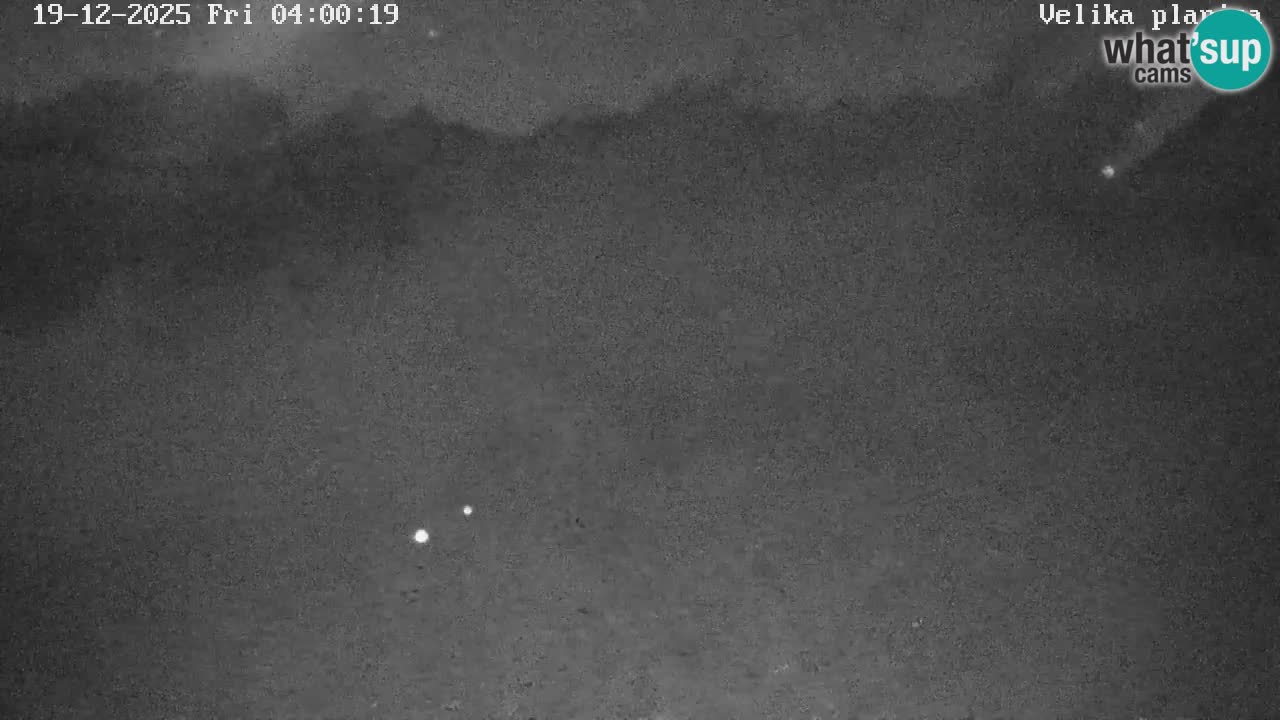 Valle Kamniška Bistrica | webcam Velika Planina