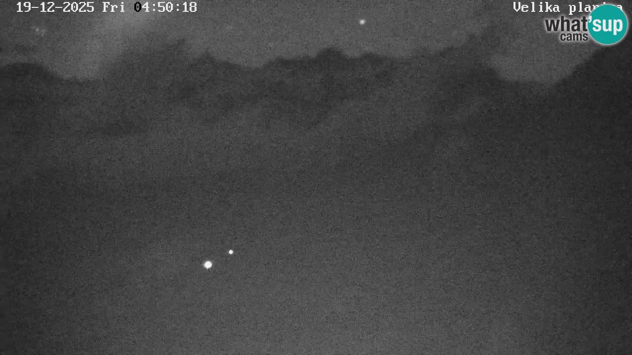 Dolina Kamniške Bistrice | Velika Planina web kamera