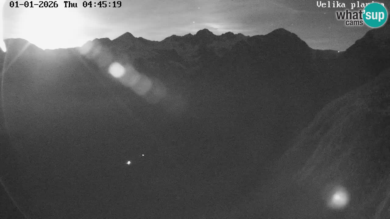 Valley Kamniške Bistrice | Webcam live Velika Planina