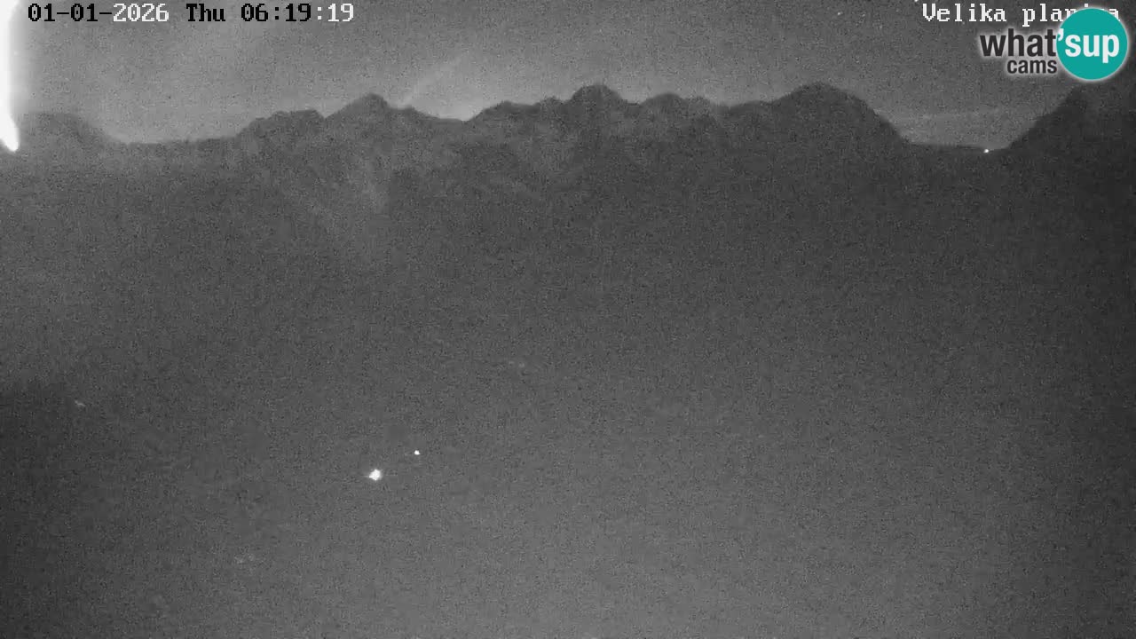 Valle Kamniška Bistrica | webcam Velika Planina