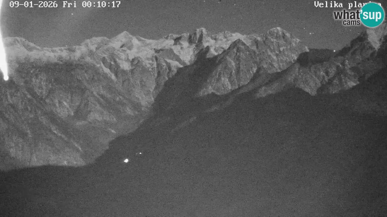 Dolina Kamniške Bistrice | Velika Planina web kamera