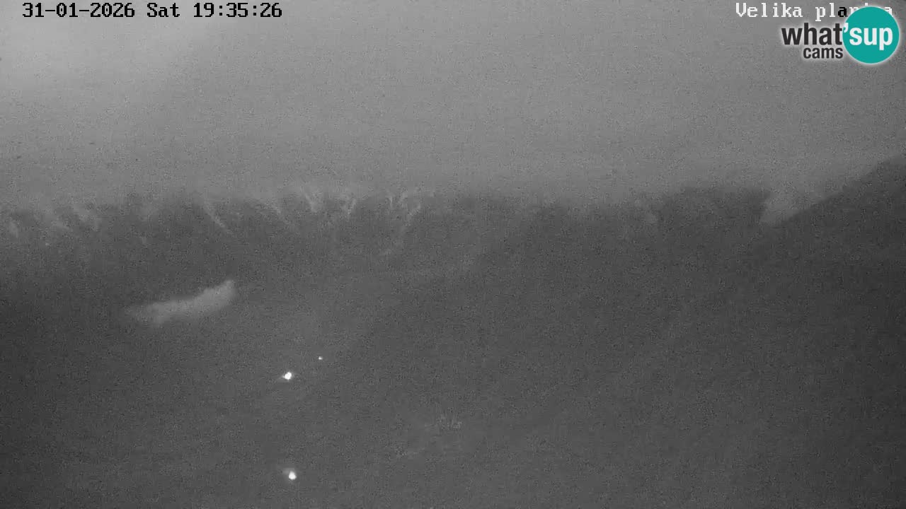 Valle Kamniška Bistrica | Webcam Velika Planina