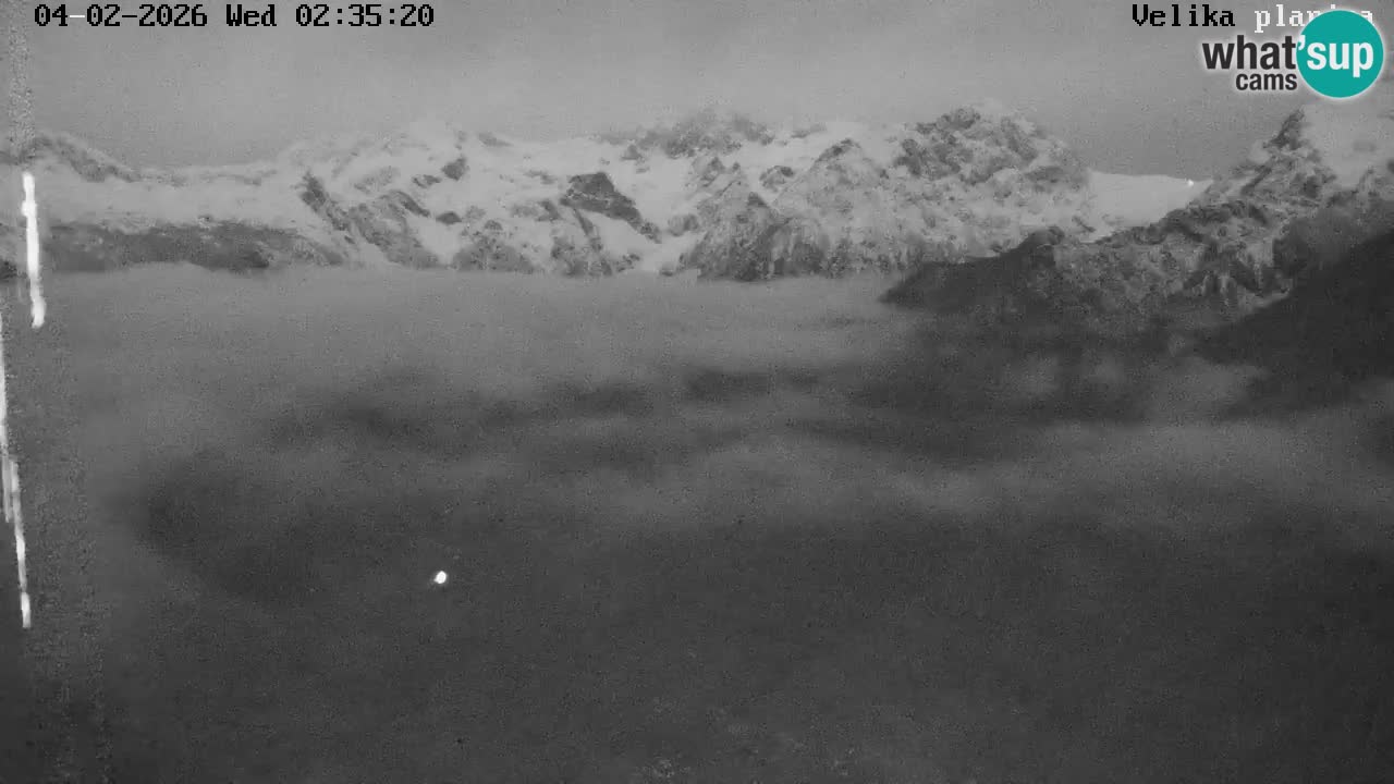 Dolina Kamniške Bistrice | Velika Planina web kamera