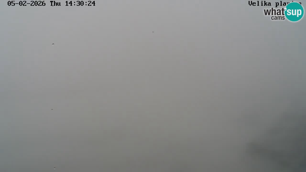 Valle Kamniška Bistrica | webcam Velika Planina