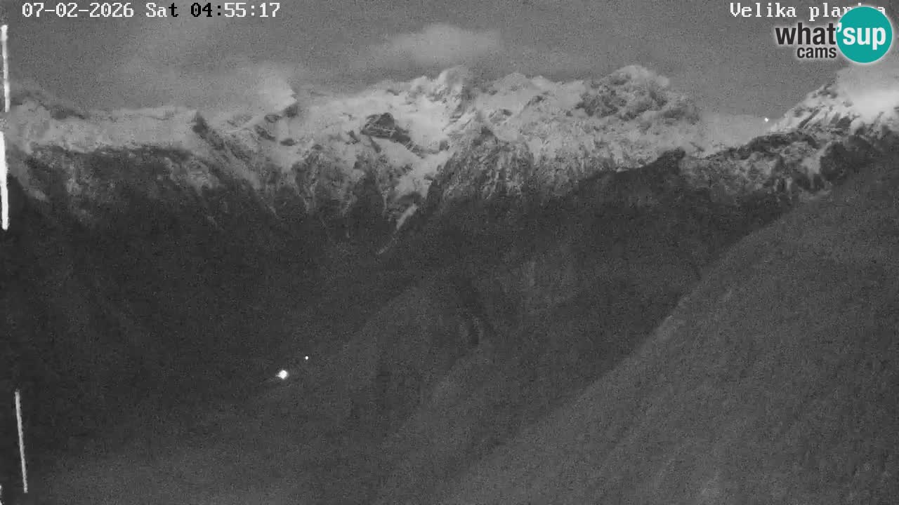 Dolina Kamniške Bistrice | Velika Planina web kamera