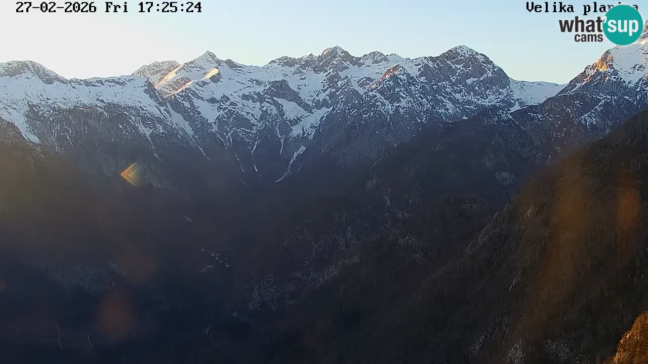 Valle Kamniška Bistrica | Webcam Velika Planina