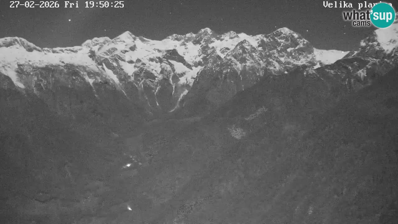 Dolina Kamniške Bistrice | Spletna kamera Velika Planina