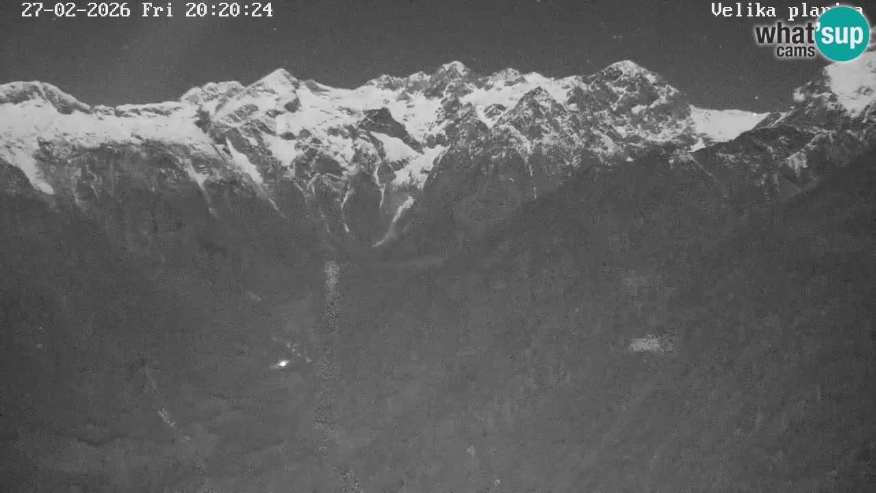 Kamniška-Bistrica Tals | Webcam Velika Planina